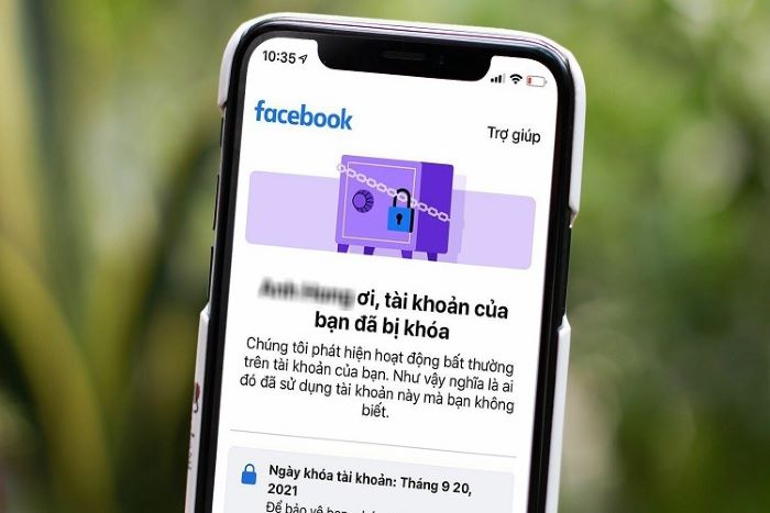 Nguyên nhân Facebook bị vô hiệu hóa
