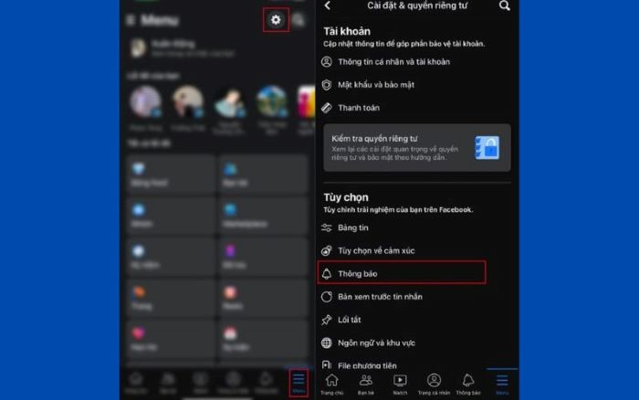 Bật lại để không bỏ lỡ tương tác 
