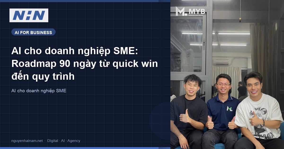 AI for SME Businesses: A 90-Day Roadmap from Quick Wins to Process