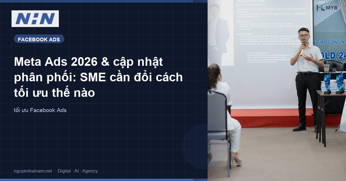 Meta Ads in 2026: What SMEs Must Change About Optimization